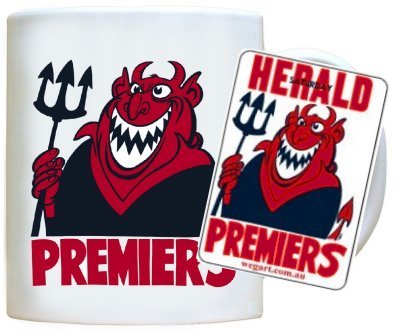 Melbourne 1956 Premiership Mug WITH FREE FRIDGE MAGNET